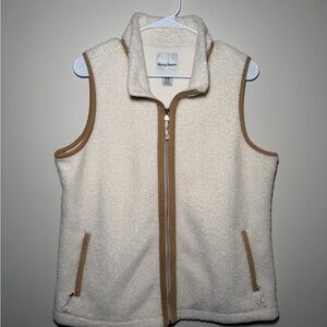 Tommy Bahama Cream and Tan Vest